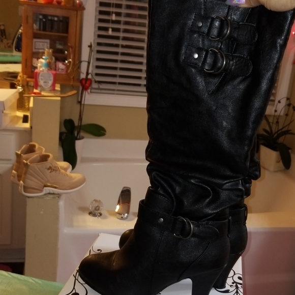 Rampage tall black boots. - Picture 1 of 6